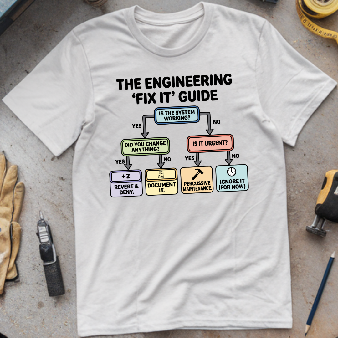 The Engineering “Fix It” Guide T-shirt
