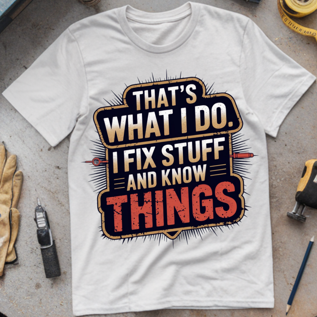 That’s What I Do: I Fix Stuff and Know Things