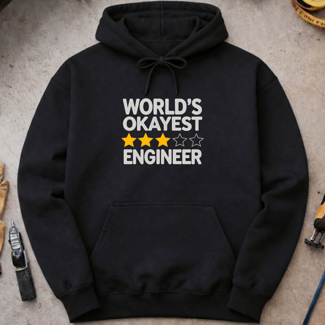 World’s Okayest Engineer Hoodie