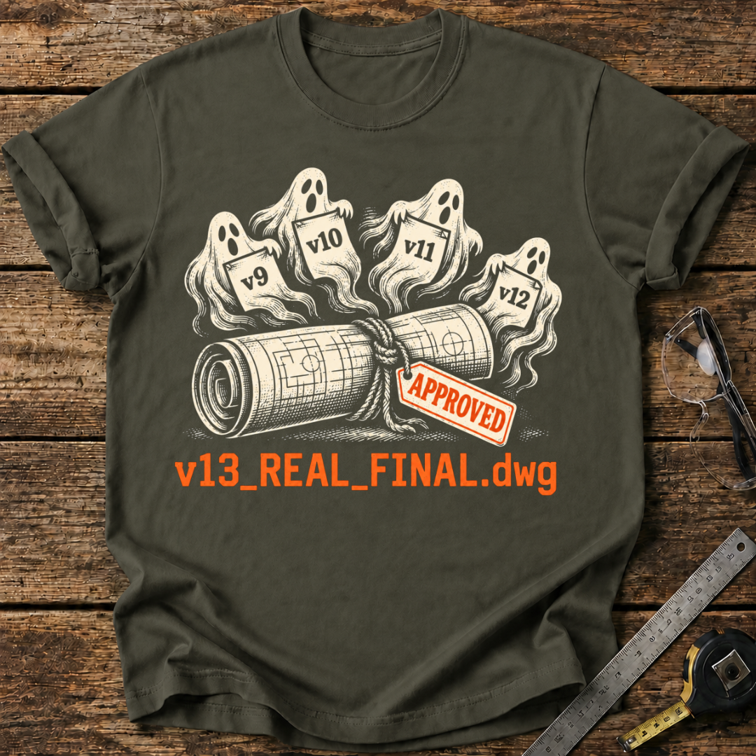 Approved_v13_REAL_FINAL.dwg T-shirt