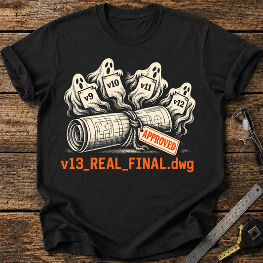 Approved_v13_REAL_FINAL.dwg T-shirt
