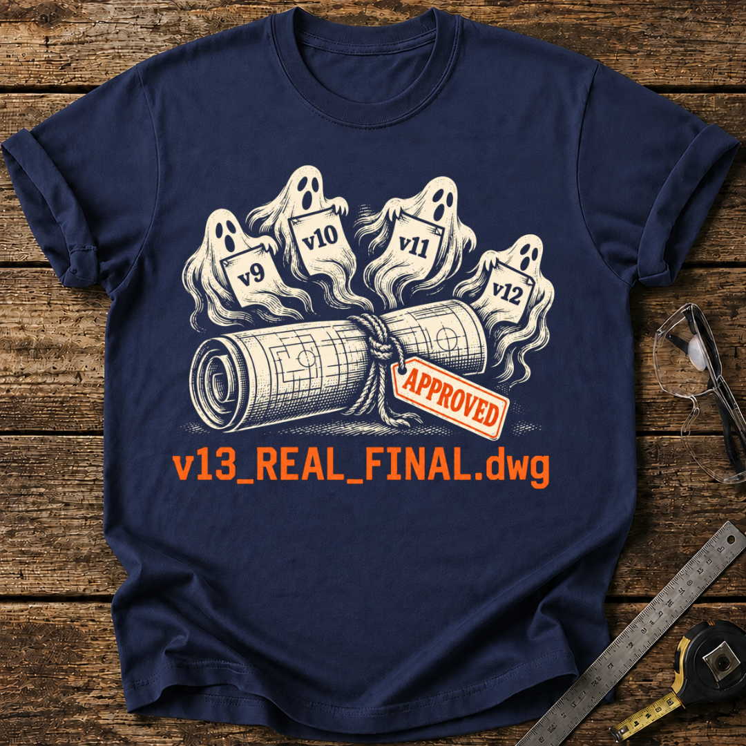 Approved_v13_REAL_FINAL.dwg T-shirt