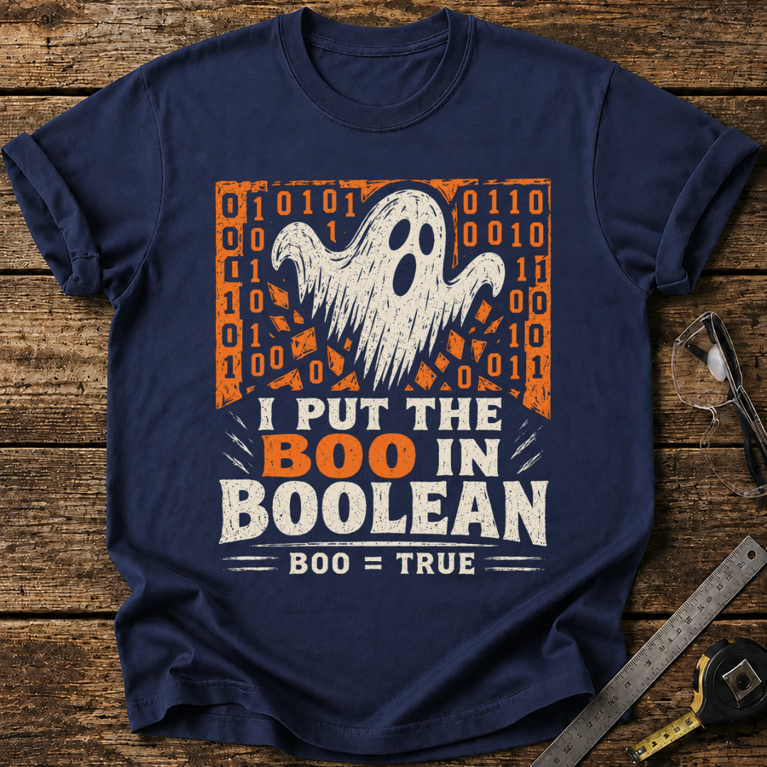 I Put the Boo in Boolean T-shirt