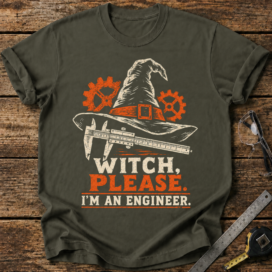 Witch, Please. I'm an Engineer. T-shirt