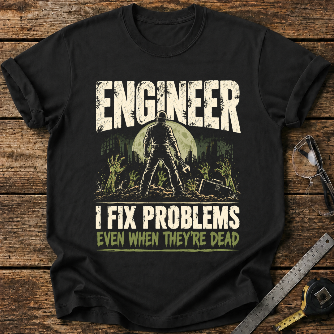 I Fix Problems Even When They're Dead T-shirt