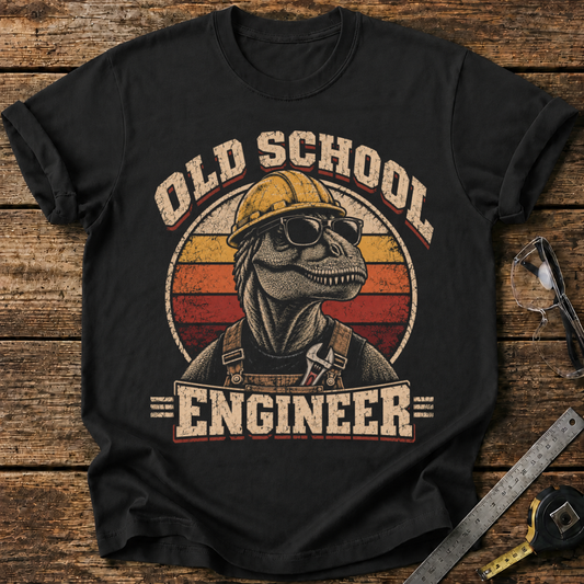 Old School Engineer T-shirt