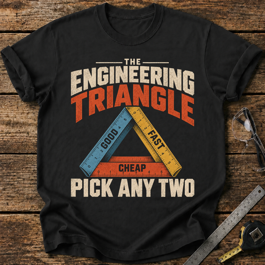 The Engineering Triangle: Pick Any Two T-shirt
