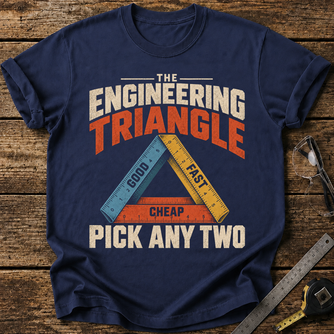 The Engineering Triangle: Pick Any Two T-shirt