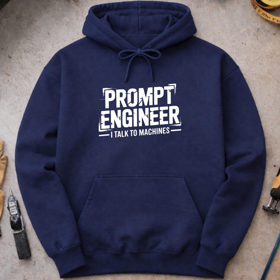 Prompt Engineer: I Talk to Machines Hoodie