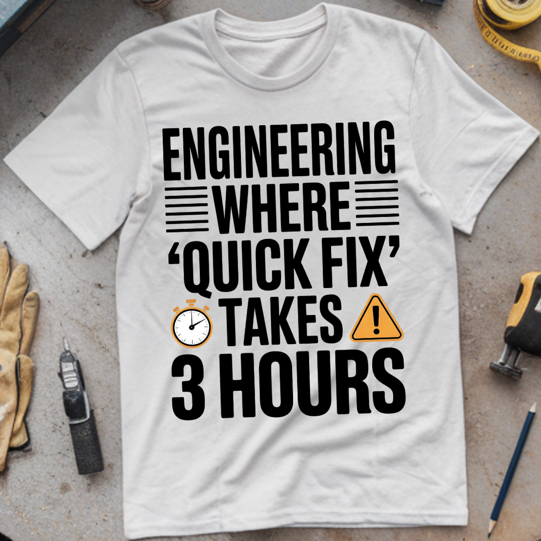 Engineering Where a Quick Fix Takes 3 Hours