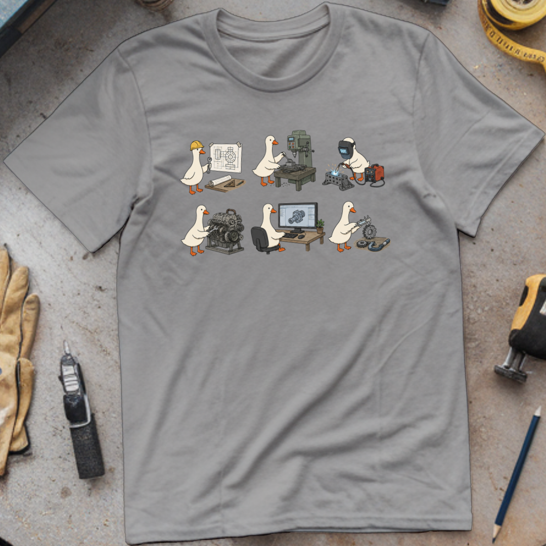 Silly Goose Mechanical Engineer T-shirt