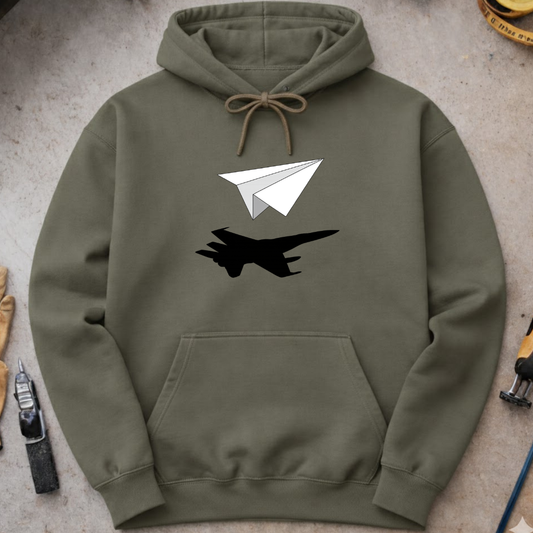 Paper Airplane Hoodie