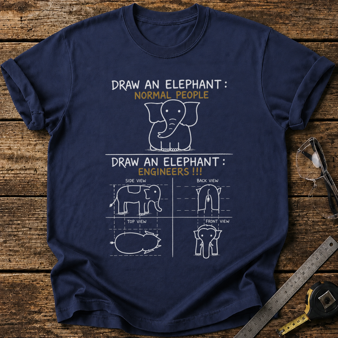 Draw an Elephant T-shirt