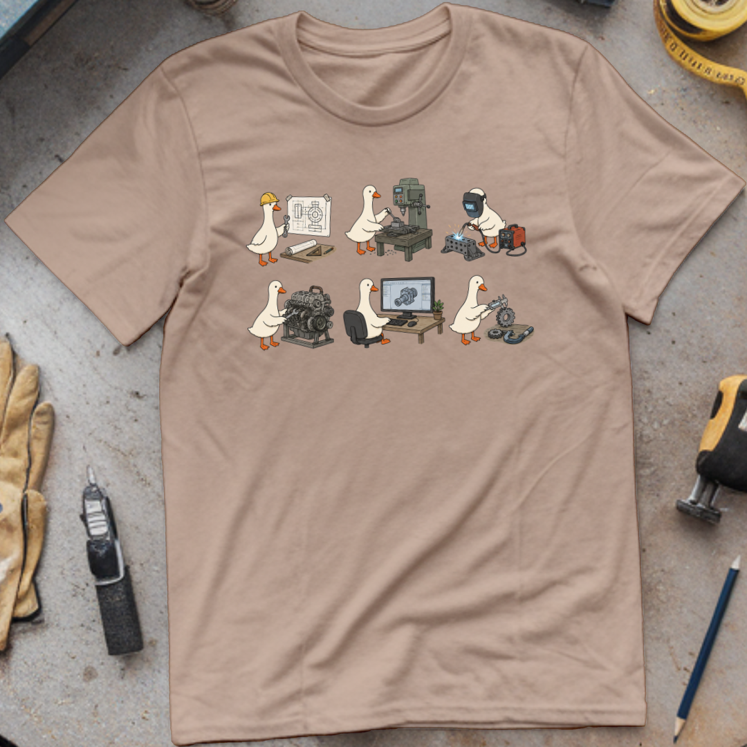 Silly Goose Mechanical Engineer T-shirt