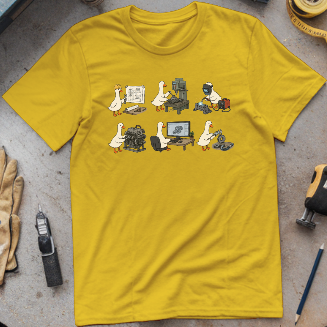 Silly Goose Mechanical Engineer T-shirt