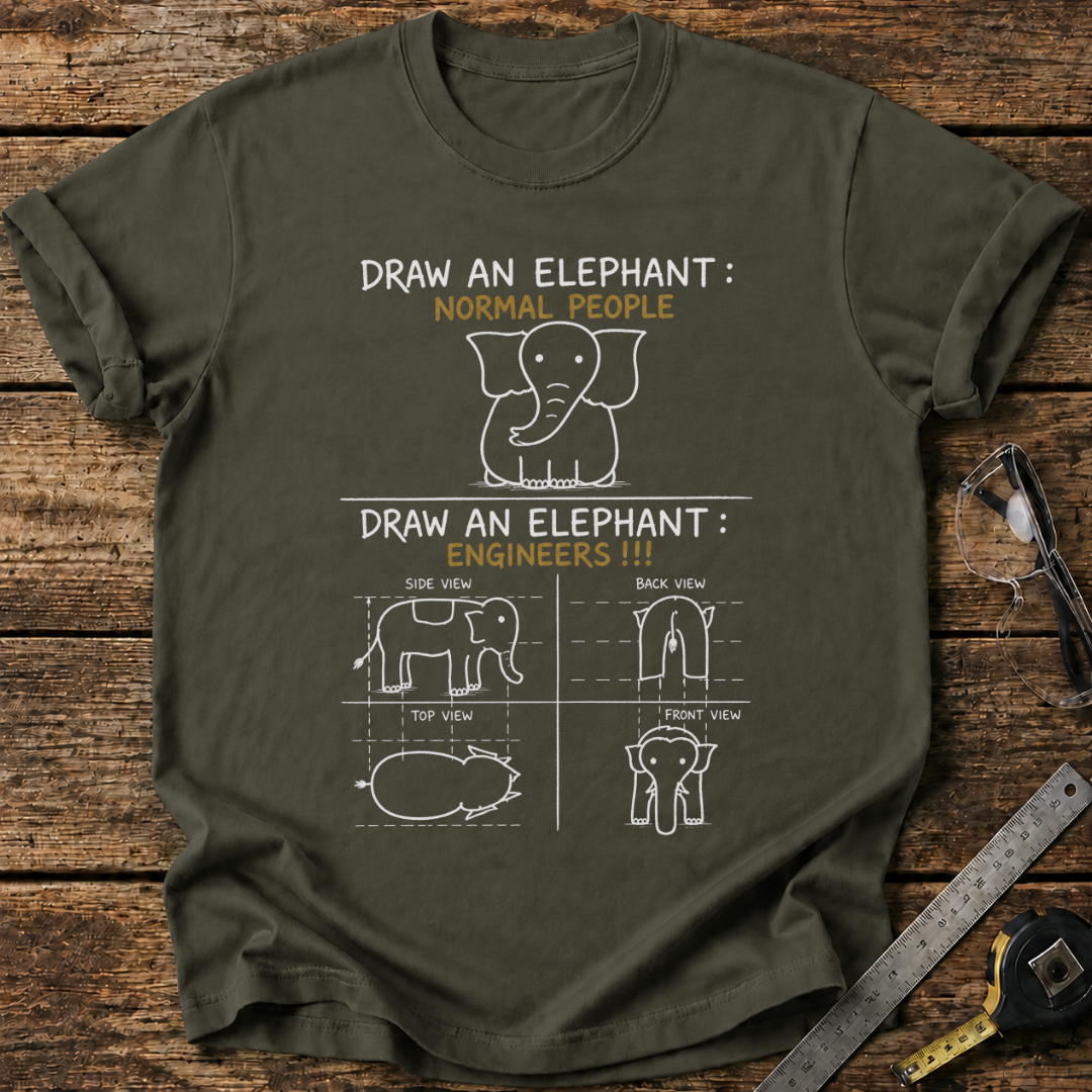 Draw an Elephant T-shirt