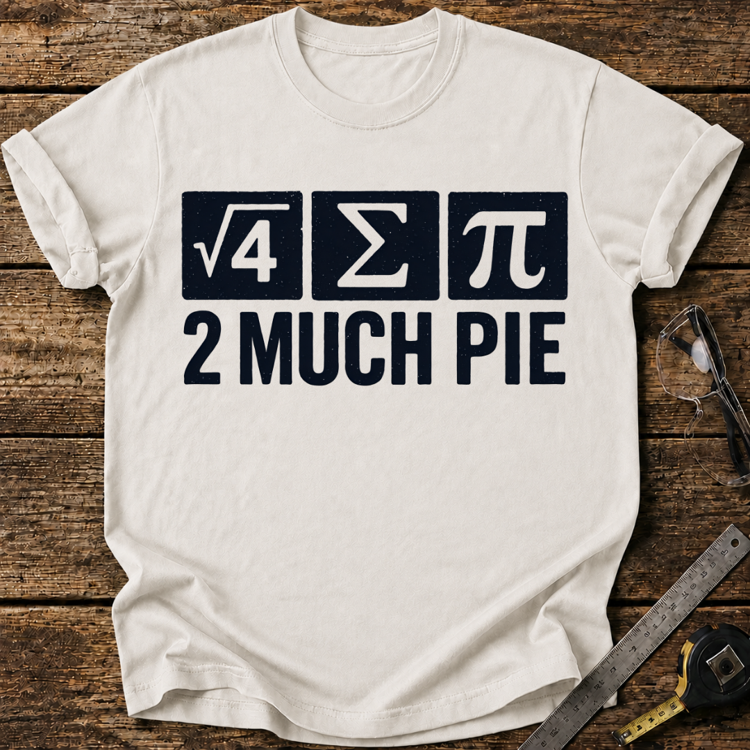 Too Much Pie T-shirt