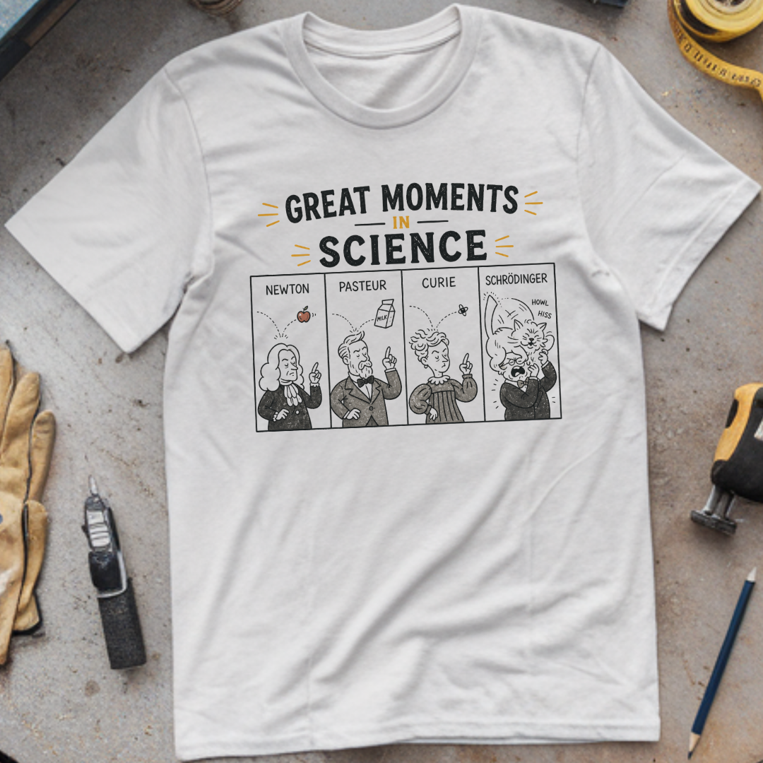 Great Moments in Science T-shirt