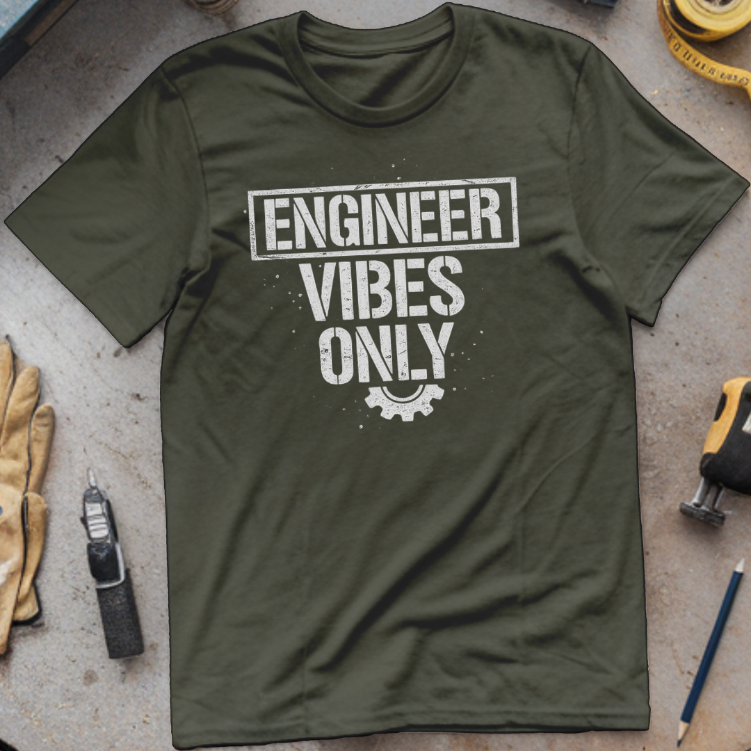 Engineer Vibes Only T-shirt