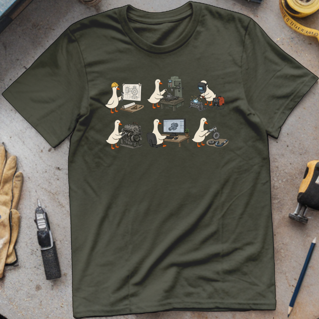 Silly Goose Mechanical Engineer T-shirt