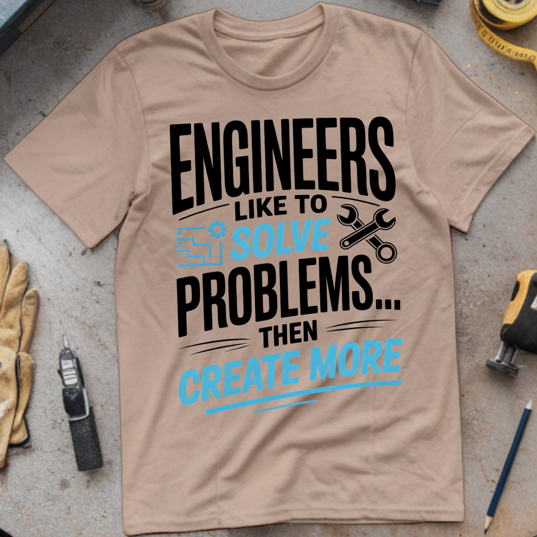 Engineers Like to Solve Problems, Then Create More