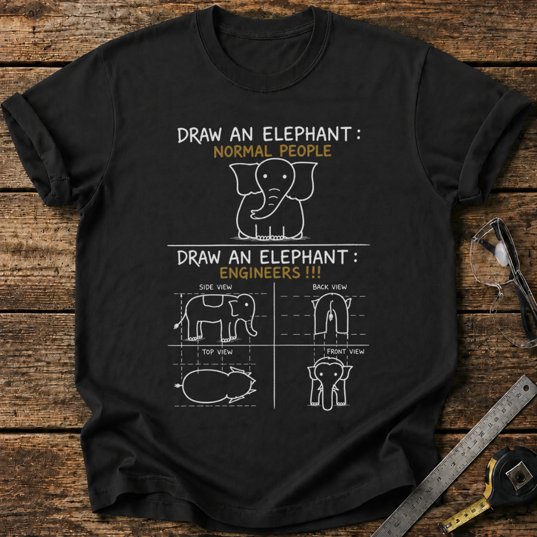 Draw an Elephant T-shirt