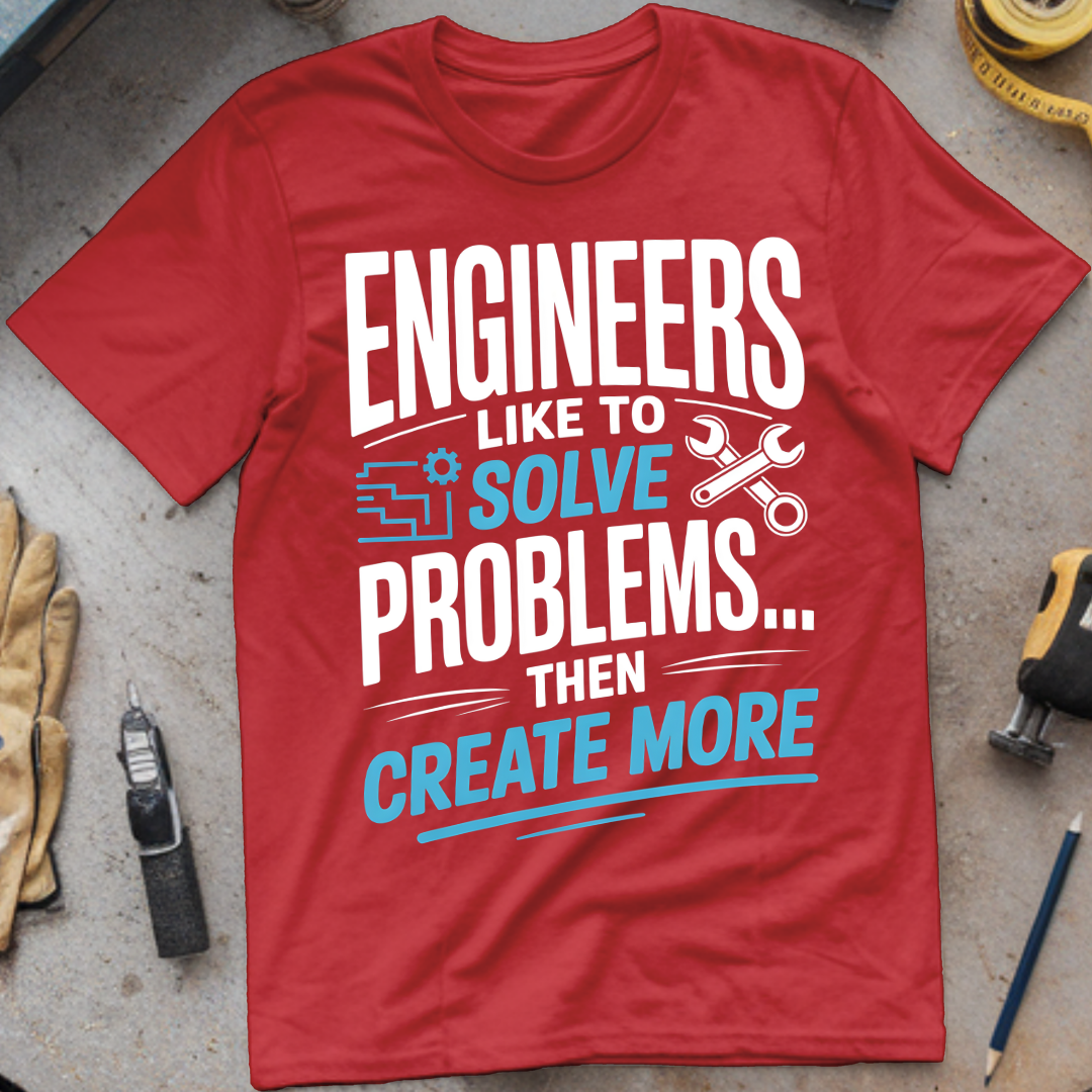 Engineers Like to Solve Problems, Then Create More