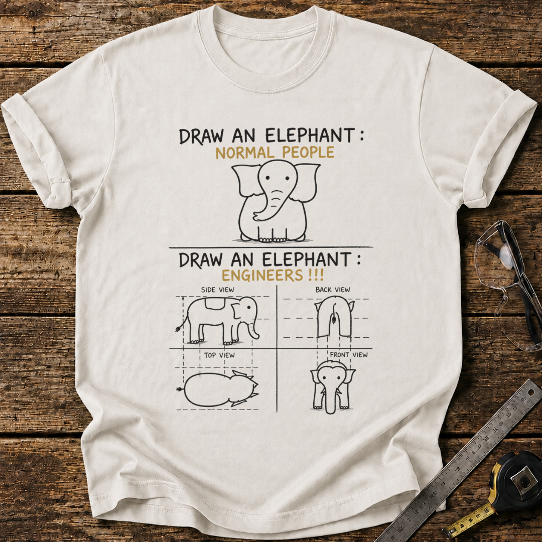 Draw an Elephant T-shirt