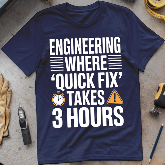Engineering Where a Quick Fix Takes 3 Hours