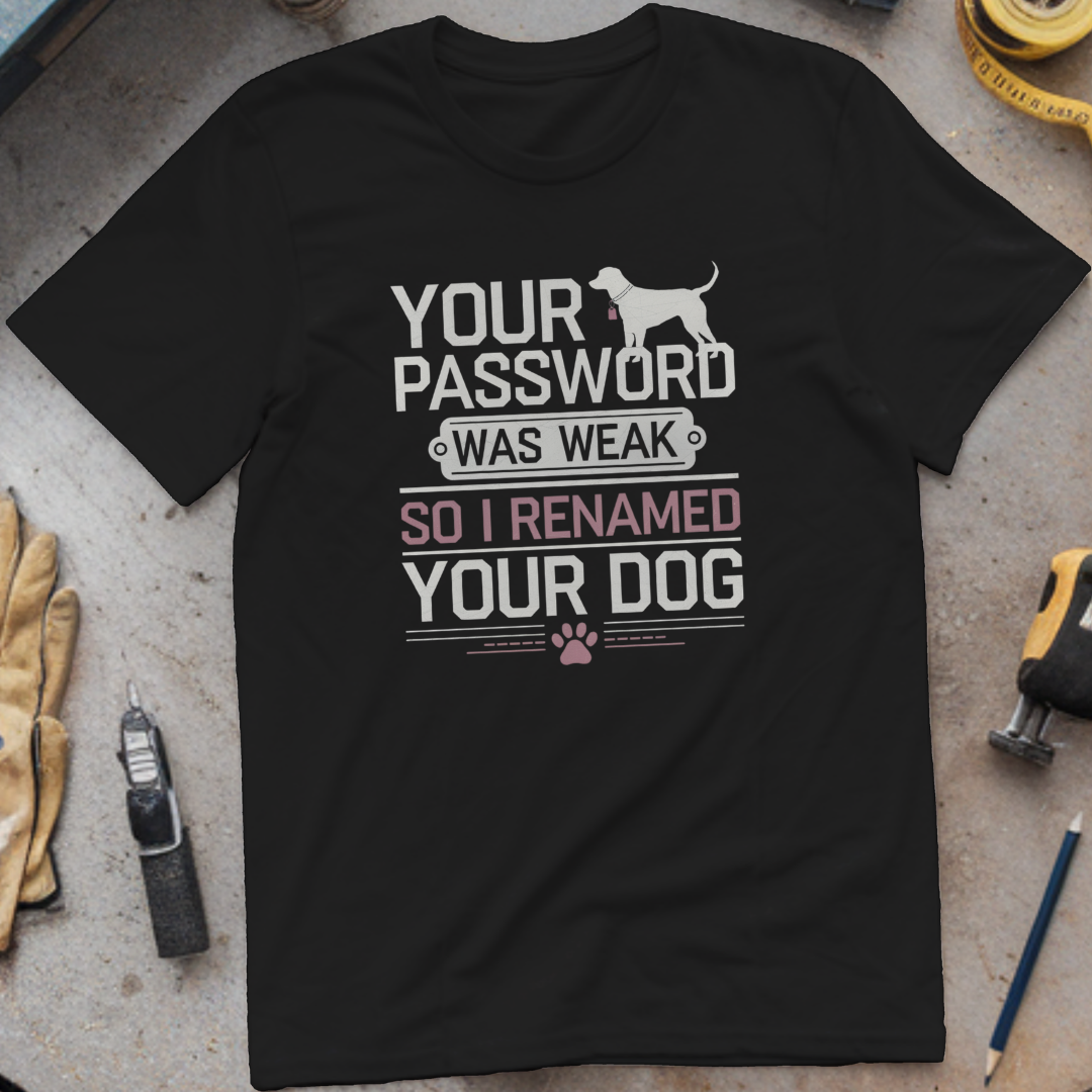 Your Password Was Weak, So I Renamed Your Dog