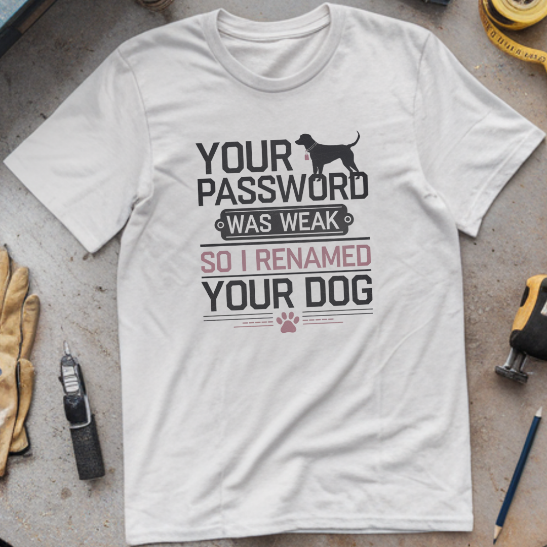 Your Password Was Weak, So I Renamed Your Dog