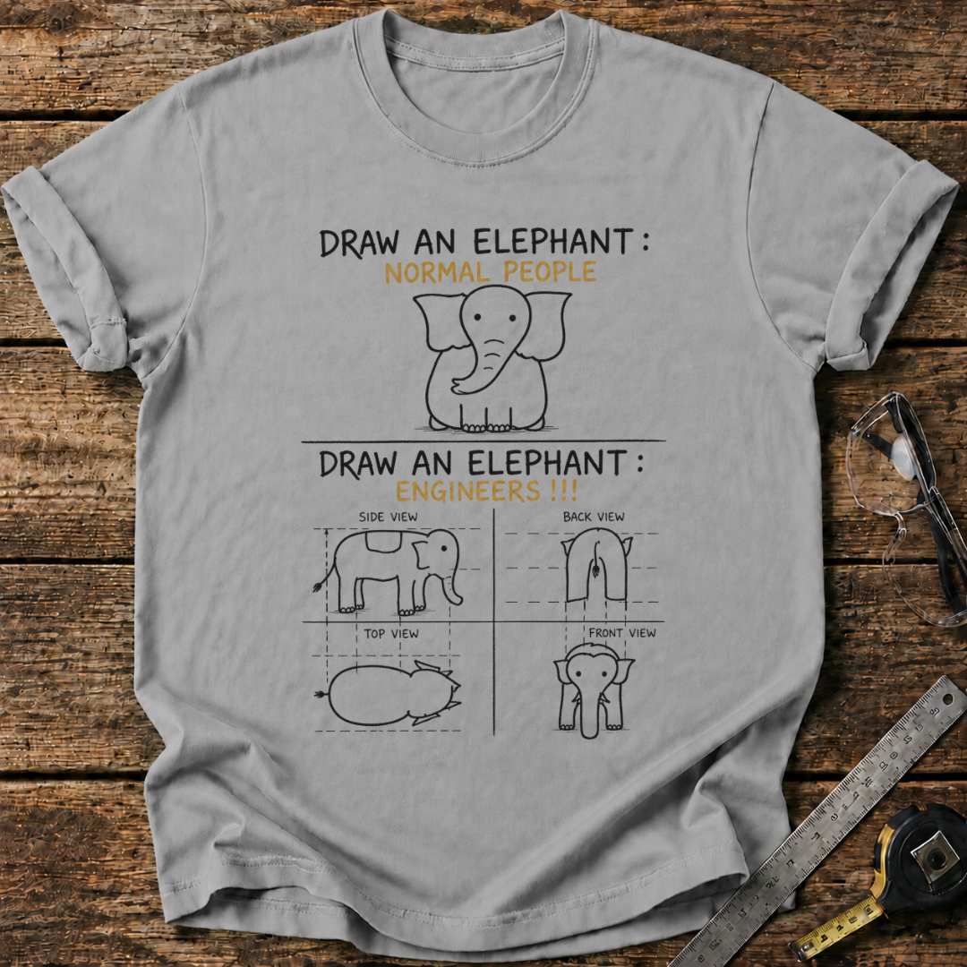 Draw an Elephant T-shirt