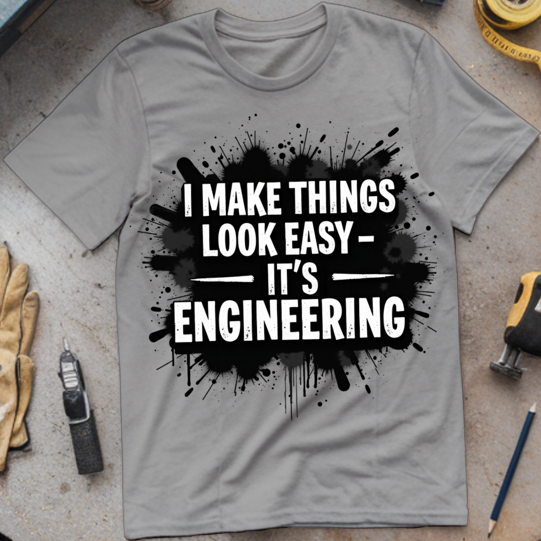 I Make Things Look Easy: It’s Engineering