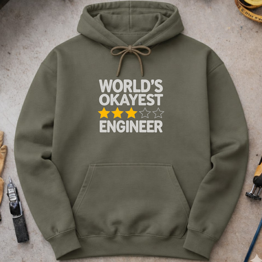 World’s Okayest Engineer Hoodie