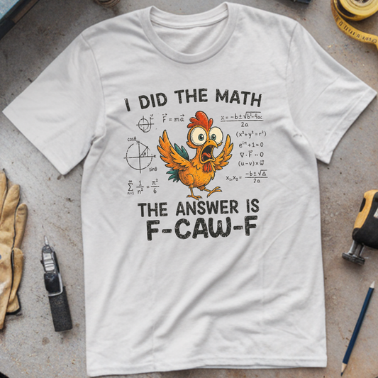 I Did the Math T-shirt