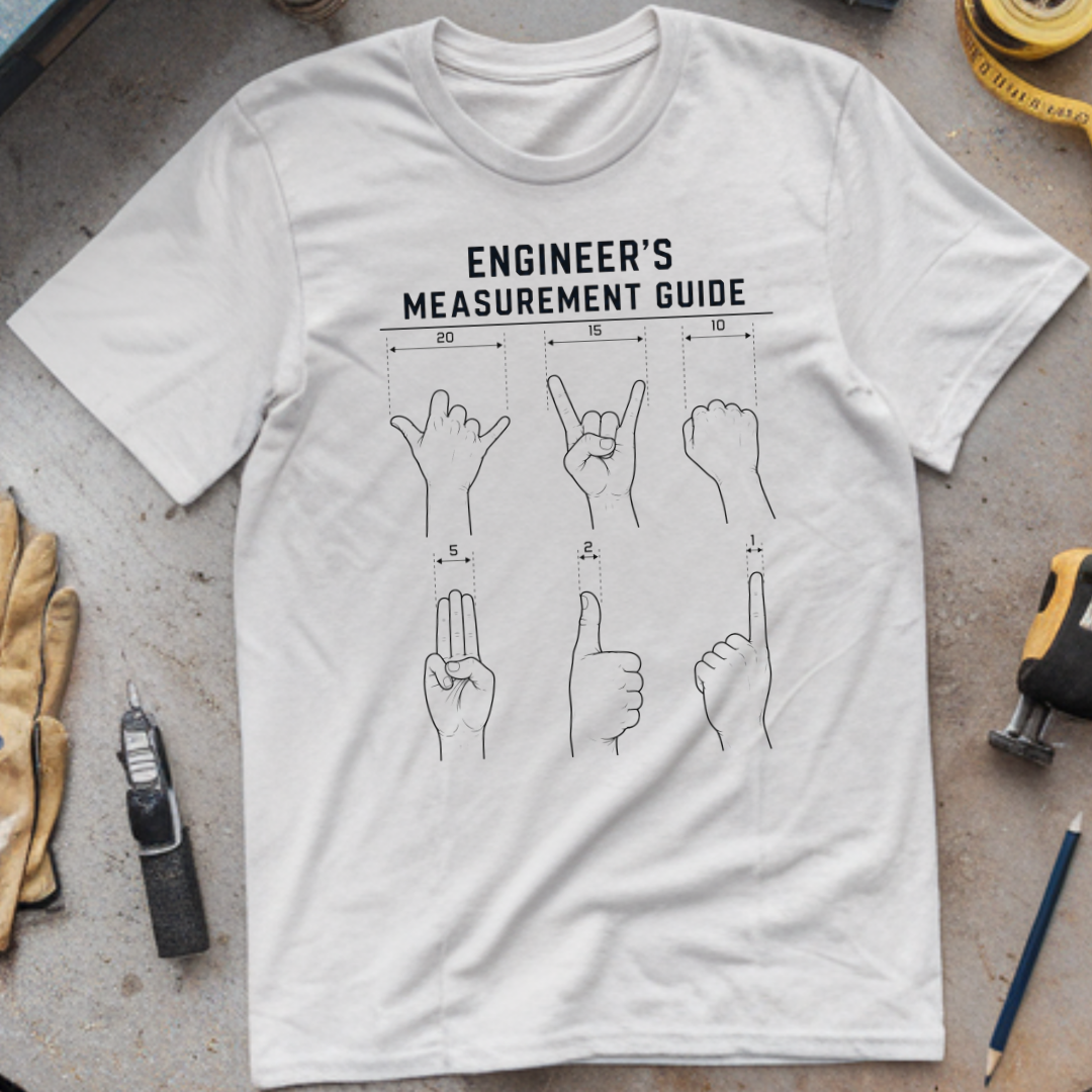 Engineer's Measurement Guide T-shirt