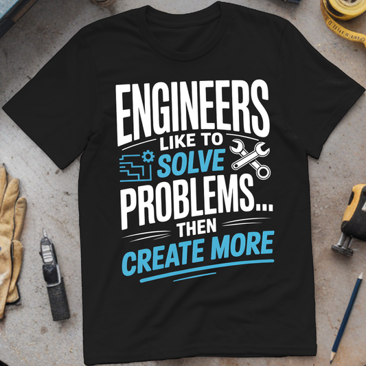 Engineers Like to Solve Problems, Then Create More