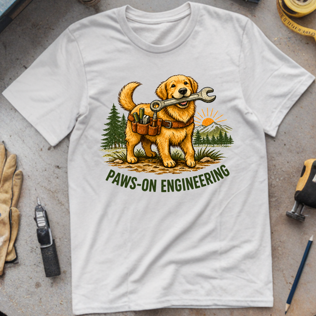 Paws-on Engineering T-shirt