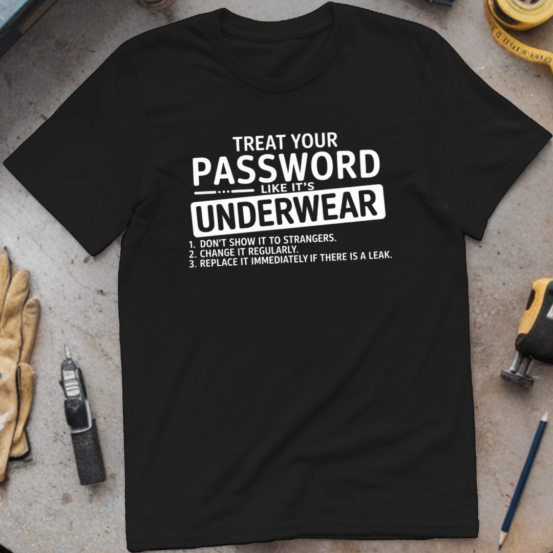 Treat Your Password Like Your Underwear