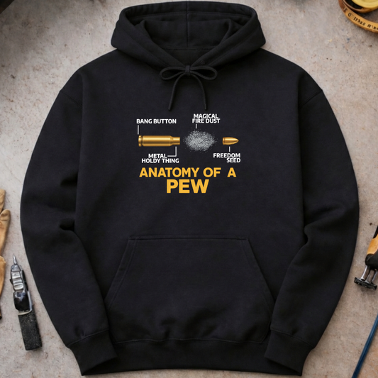 Anatomy of a Pew Hoodie