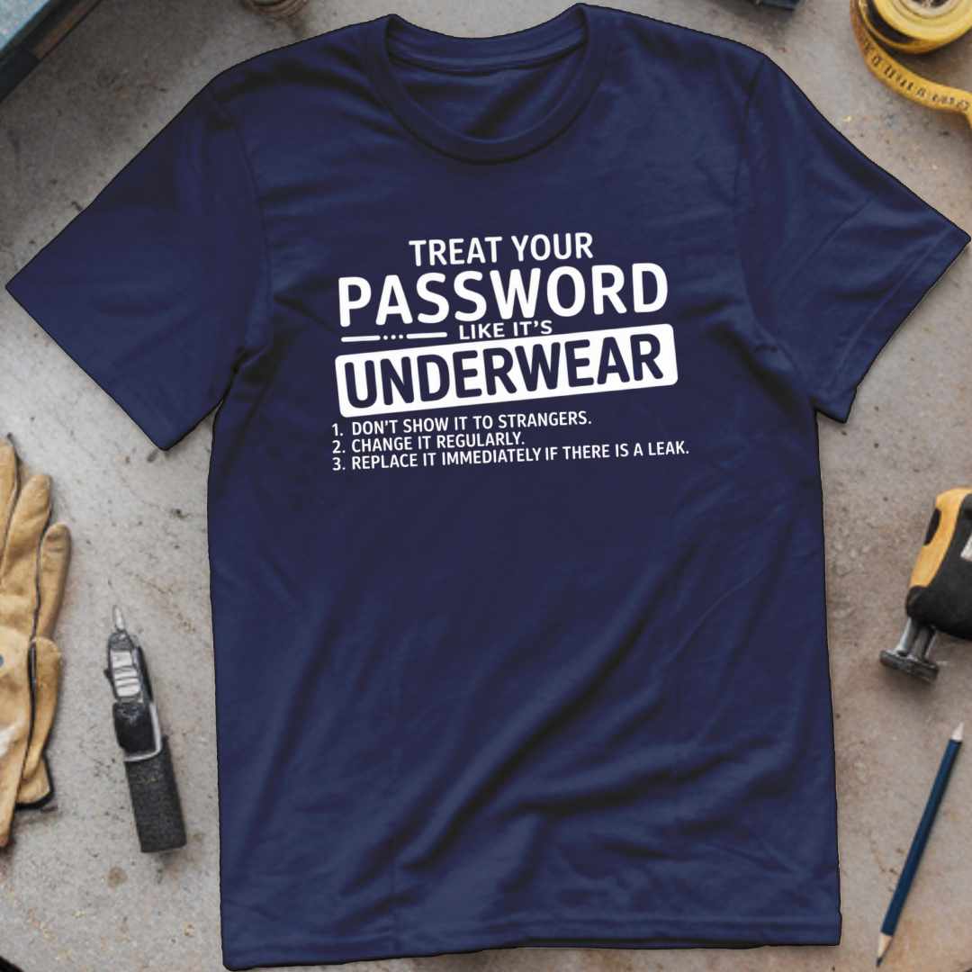 Treat Your Password Like Your Underwear
