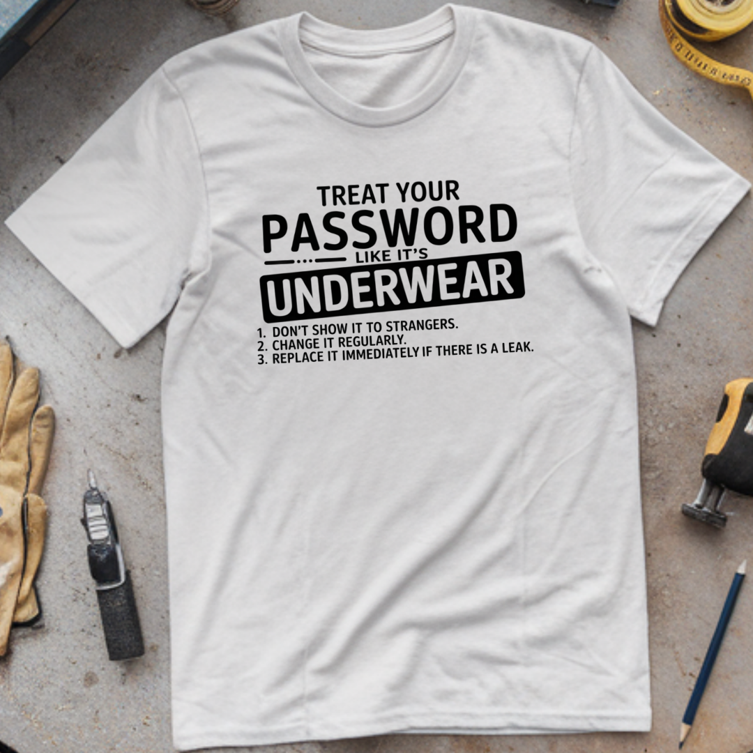 Treat Your Password Like Your Underwear