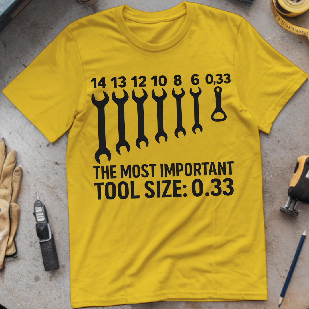 The Most Important Tool Size