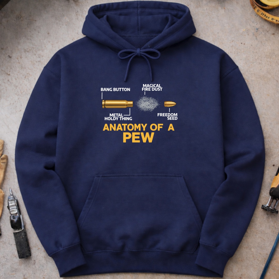 Anatomy of a Pew Hoodie