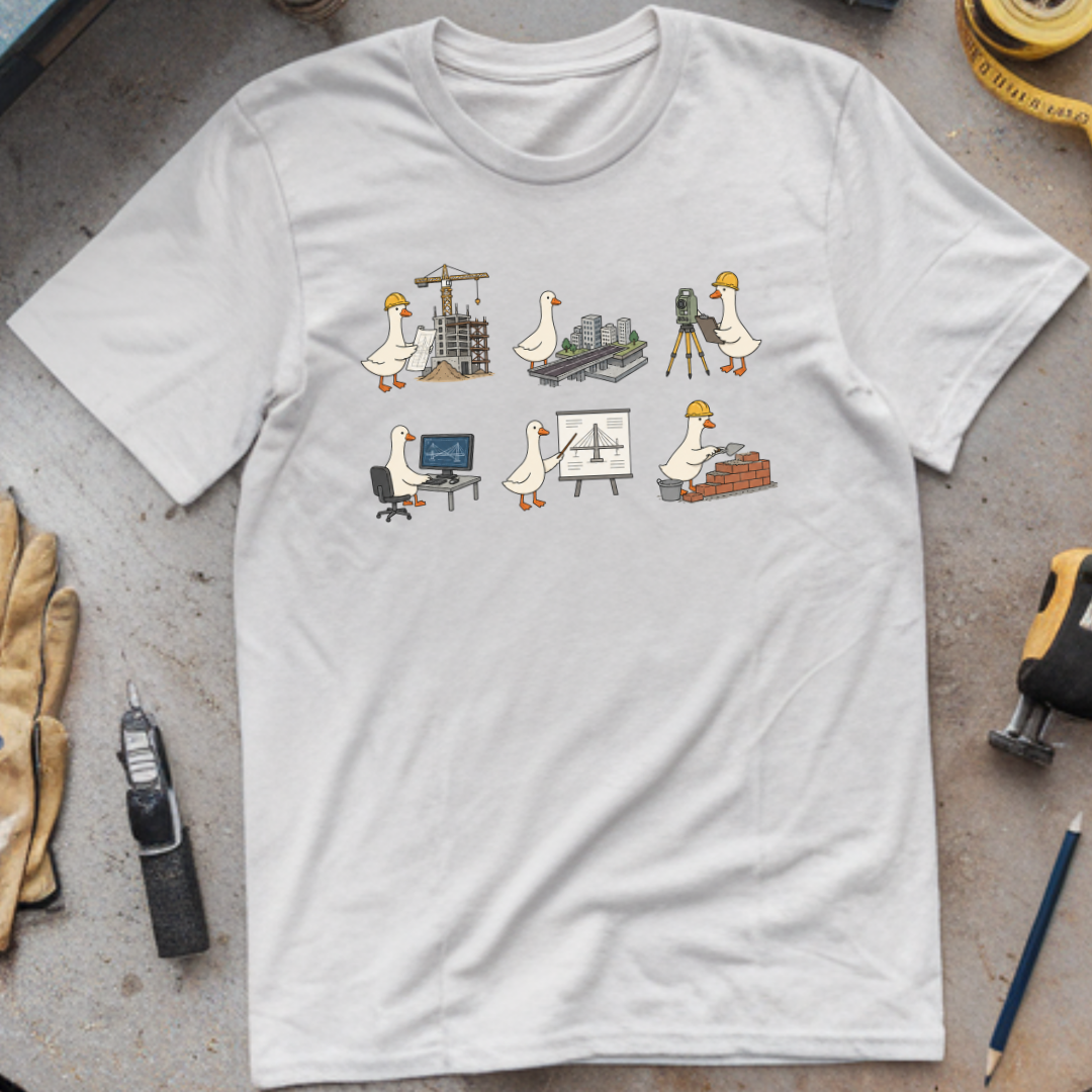 Silly Goose Civil Engineer T-shirt