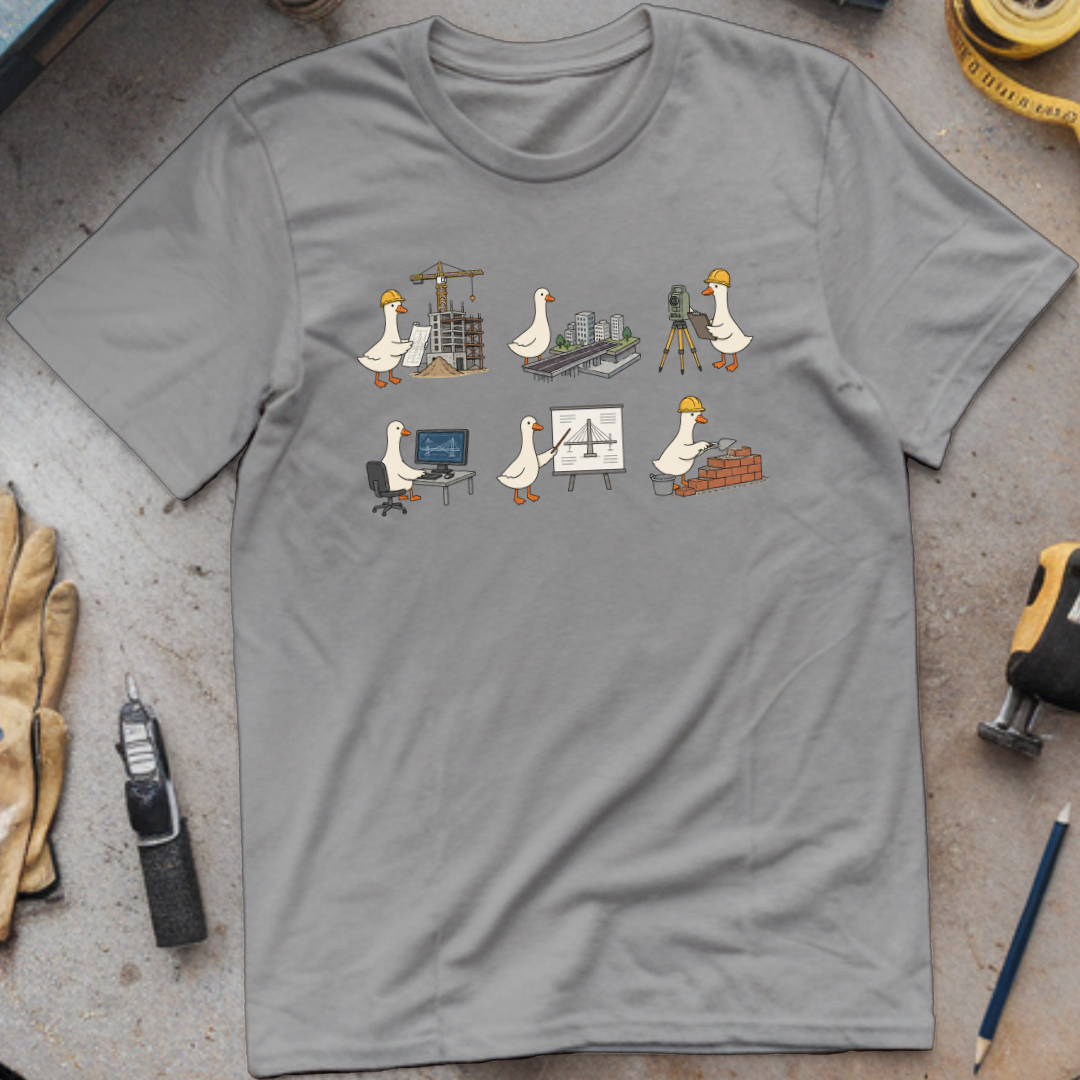 Silly Goose Civil Engineer T-shirt