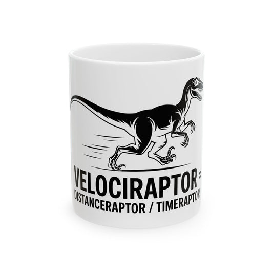 Velociraptor = distanceraptor ÷ timeraptor