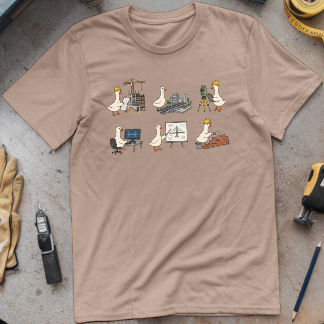 Silly Goose Civil Engineer T-shirt