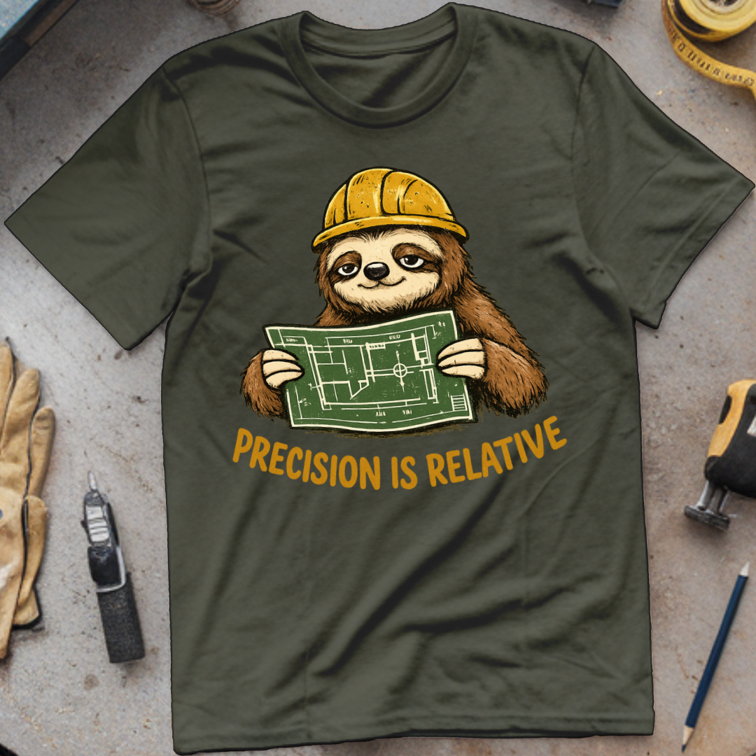 Precision is Relative T-shirt
