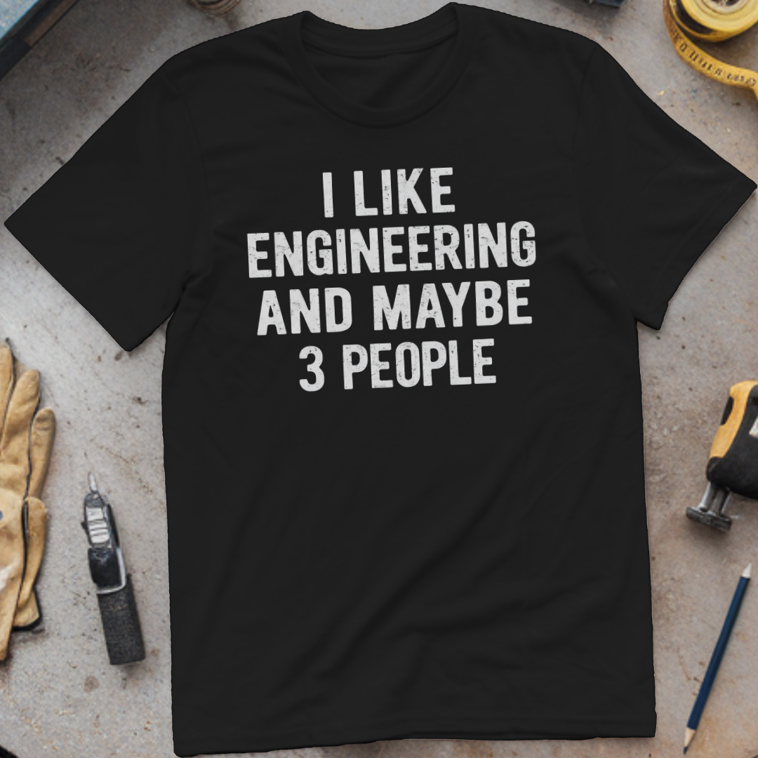 I like engineering T-shirt